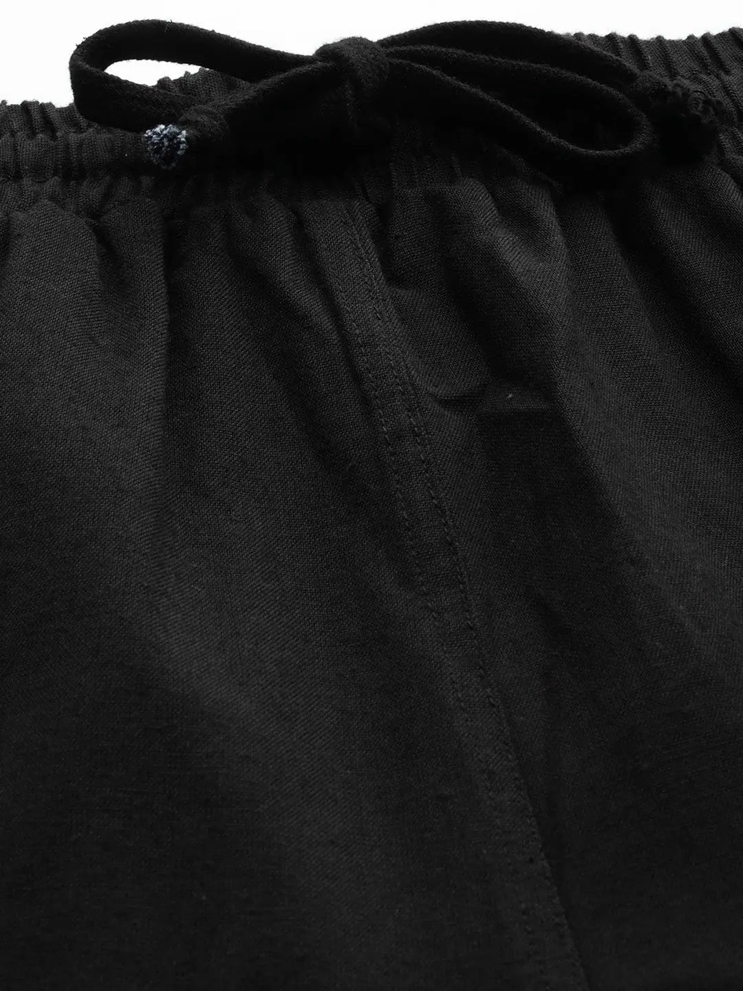 Black Side Pocket Joggers - Comfortable Women's Ankle Pants