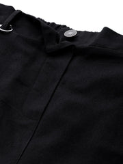 Black Hip-Hop Streetwear Cargo Pants