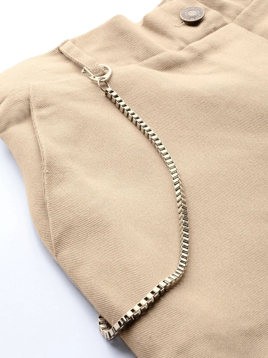 Beige Hip-Hop Cargo Pants | Women's Western Wear Outfits
