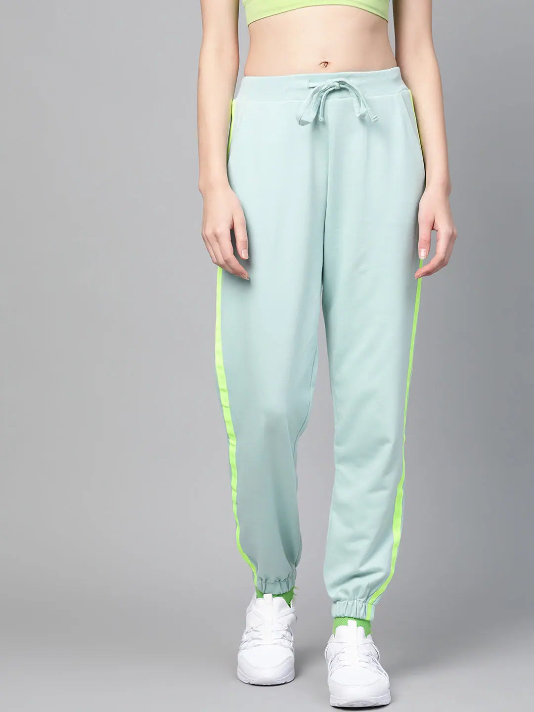 Sea Green Joggers - Activewear Sets & Gym Tank Tops for Women