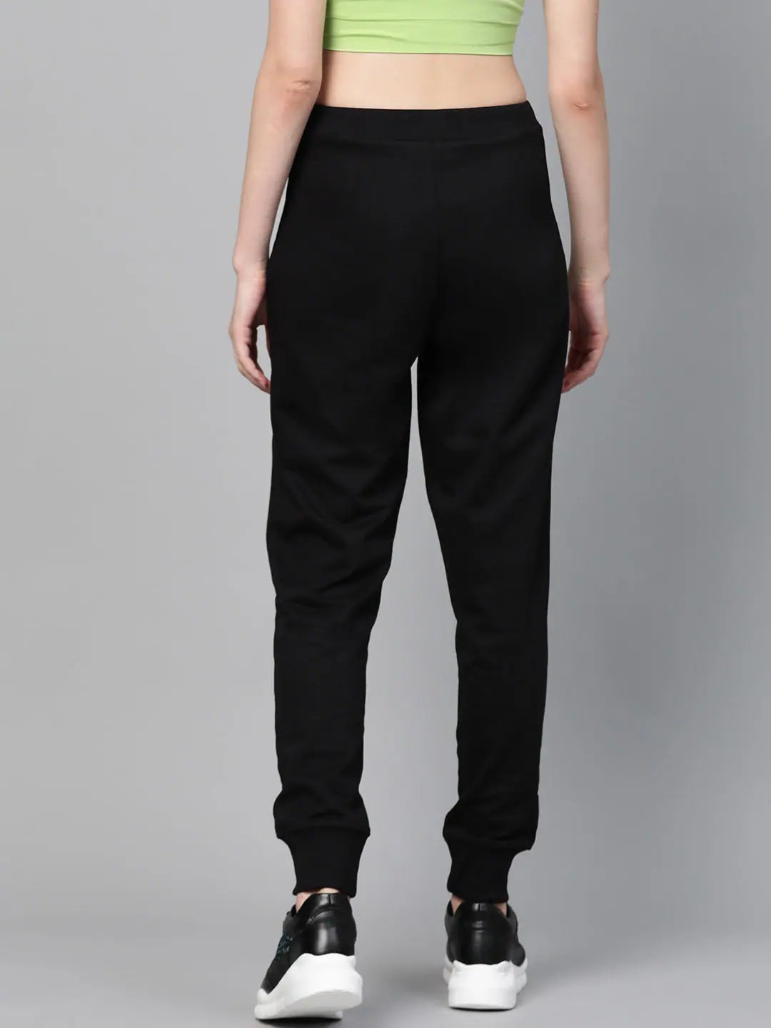 Black Terry Joggers - Women's Activewear Sets & Workout Pants