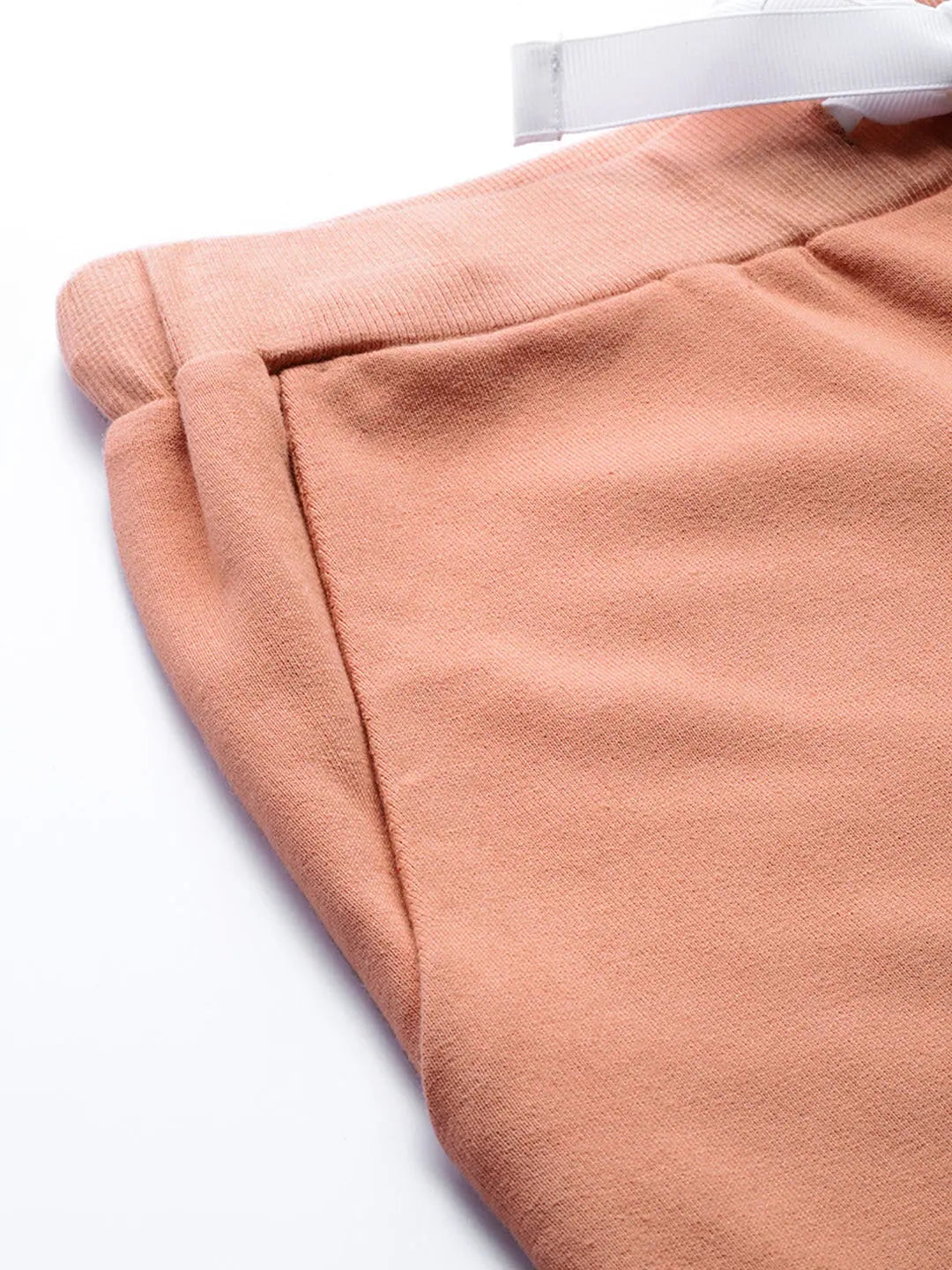 Peach Joggers - Women's Gym Clothes and Workout Pants