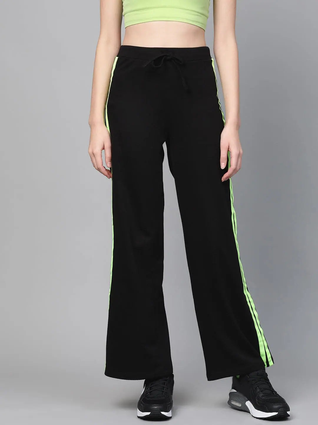 Black Terry Drawstring Pants - Women's Western Wear Outfits
