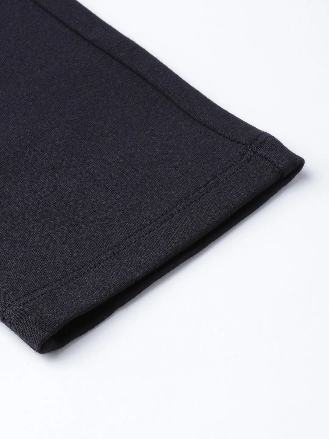 Navy Jeggings with Pocket Chain Detail | Comfortable Nylon Fit