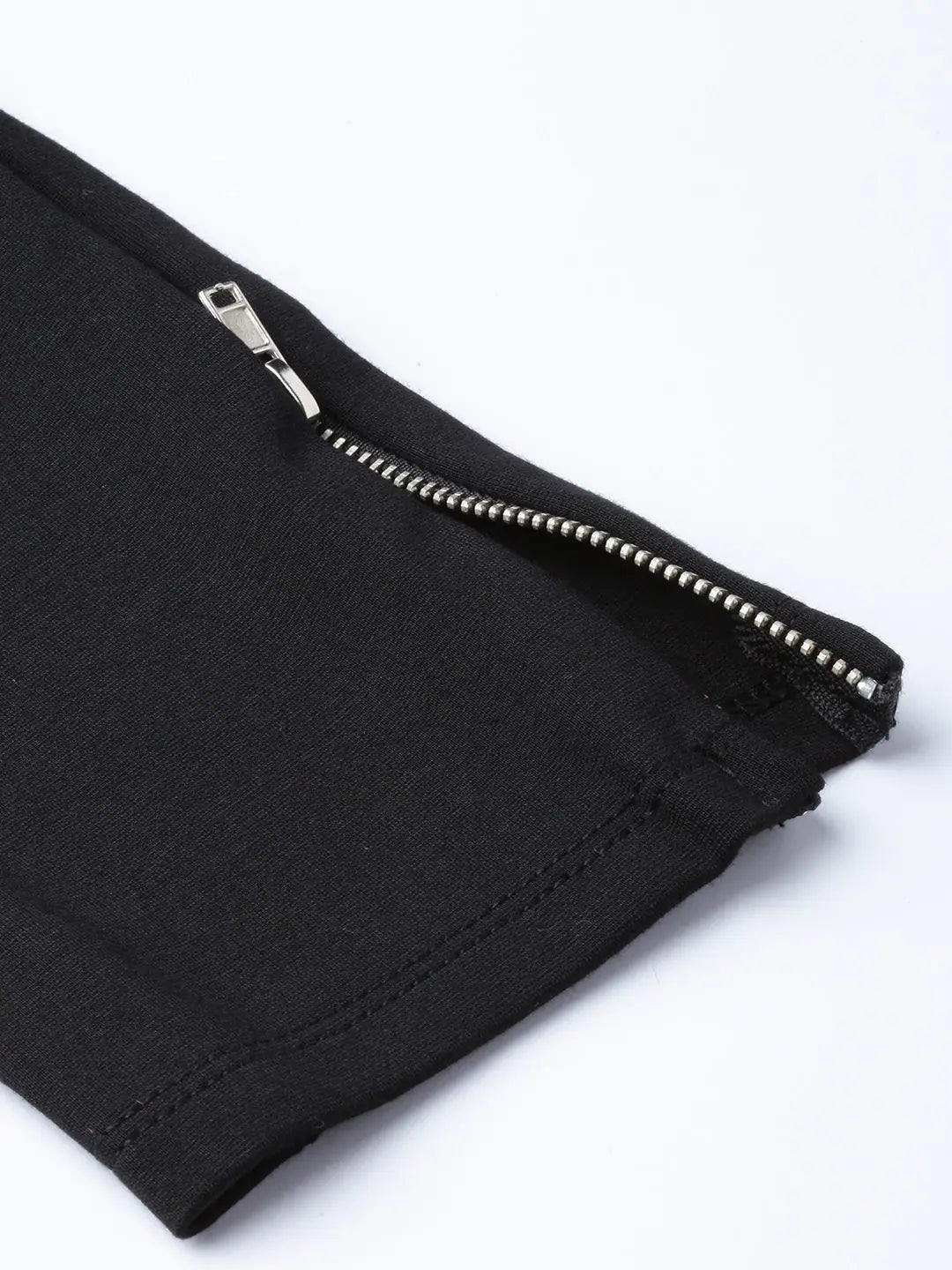 Black Zipper Hem Jeggings | Women's Western Wear Outfits