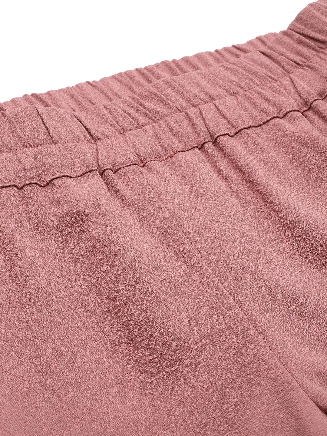 Pink Roll Up Pants | Lehenga for Women