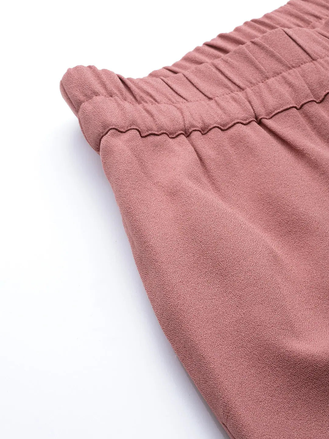 Pink Roll Up Pants | Lehenga for Women