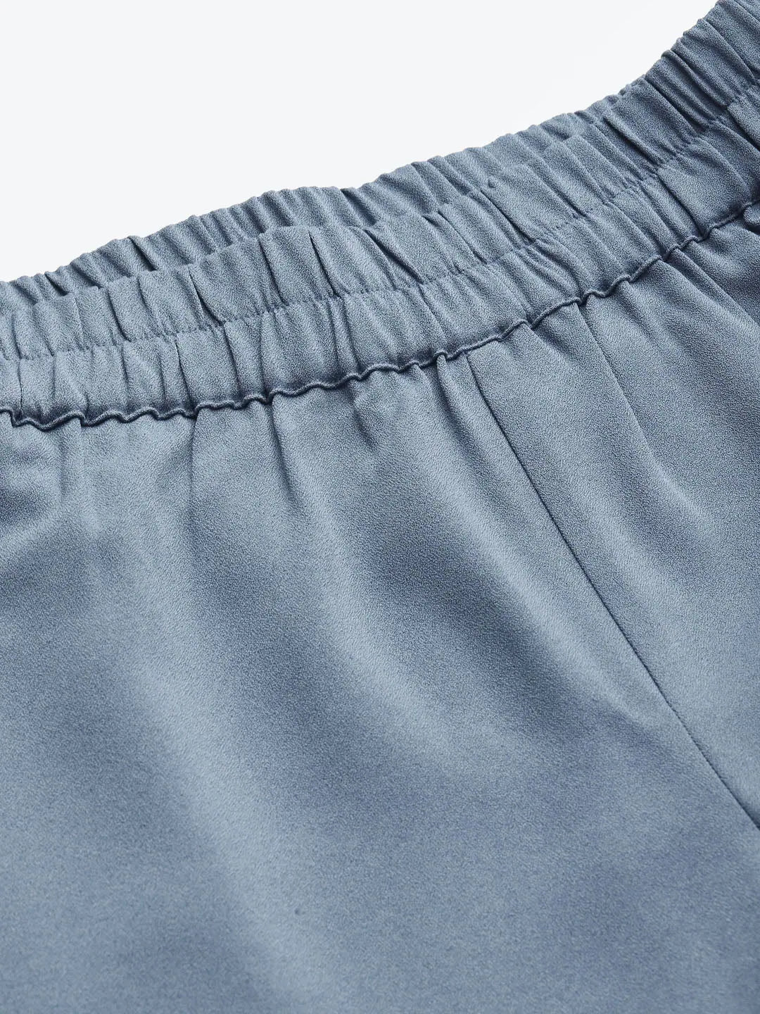Blue Roll Up Pants - Women's Western Wear | Online Shop