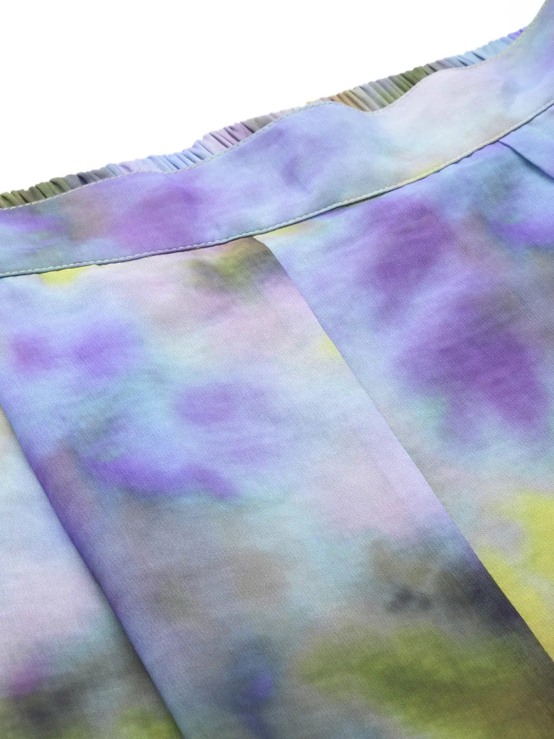 Tie-Dye Palazzo Pants | Women's Western Wear | Stylish Outfit