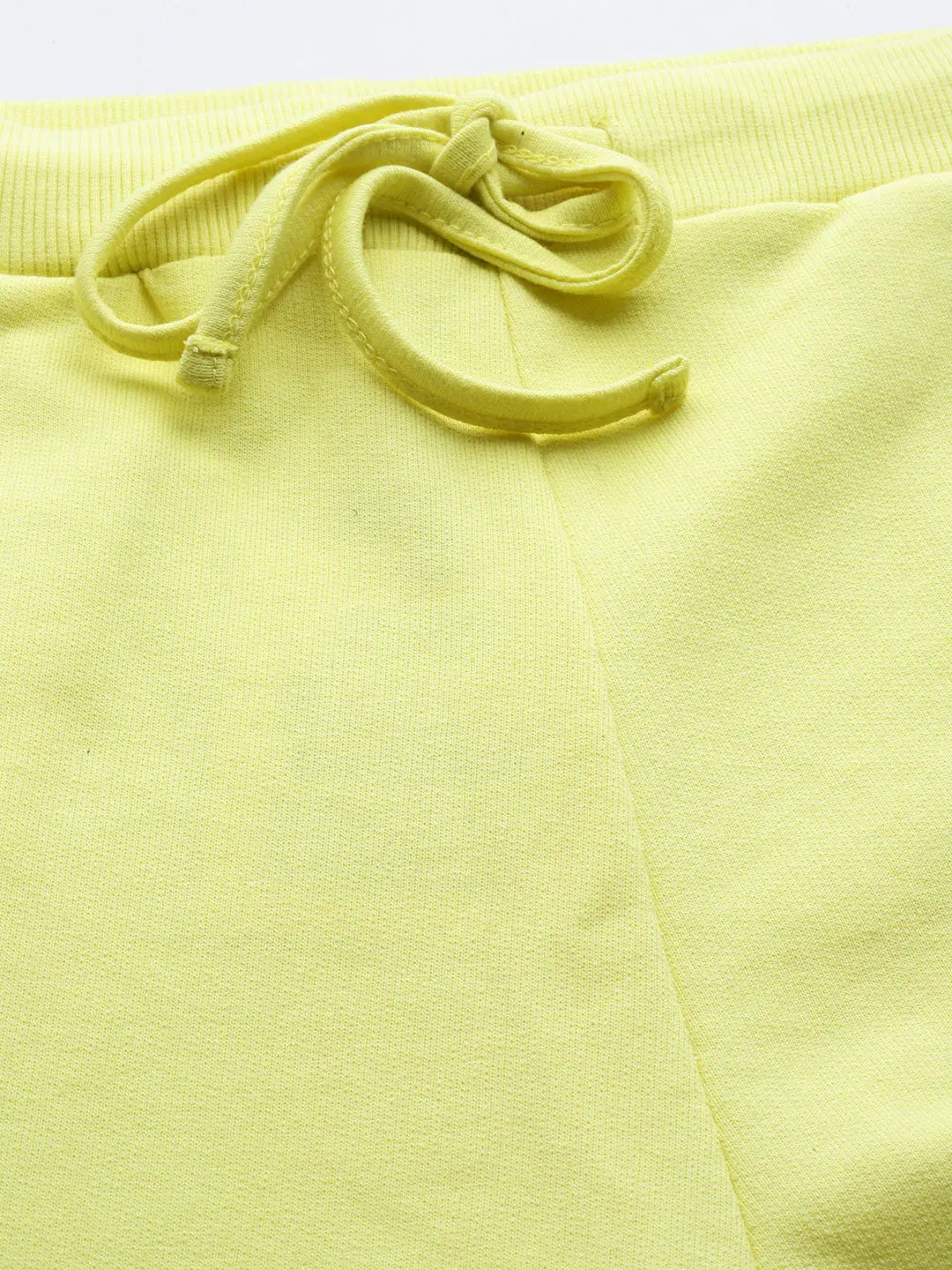 Yellow Tape Detail Joggers - Women's Western Clothing