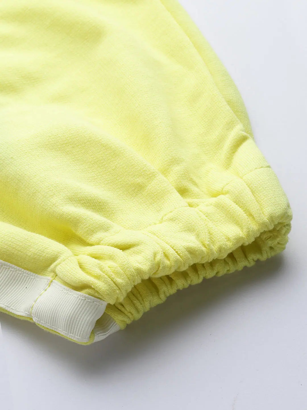 Yellow Tape Detail Joggers - Women's Western Clothing