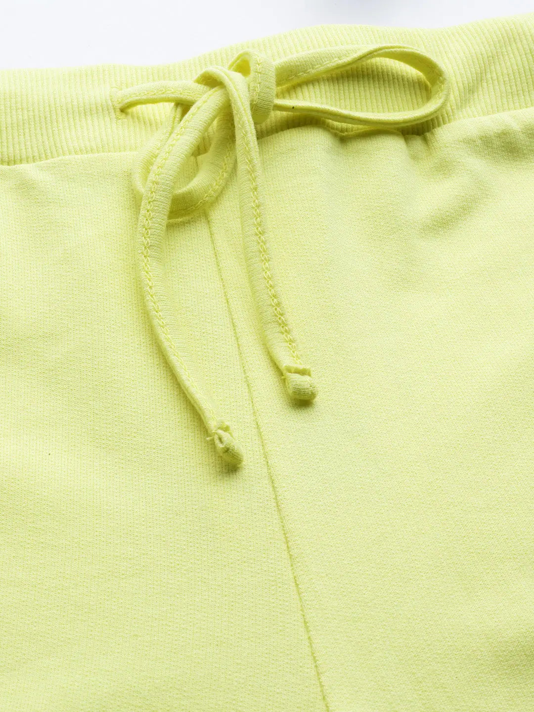 Yellow Terry Wide Leg Pants | Women's Western Wear