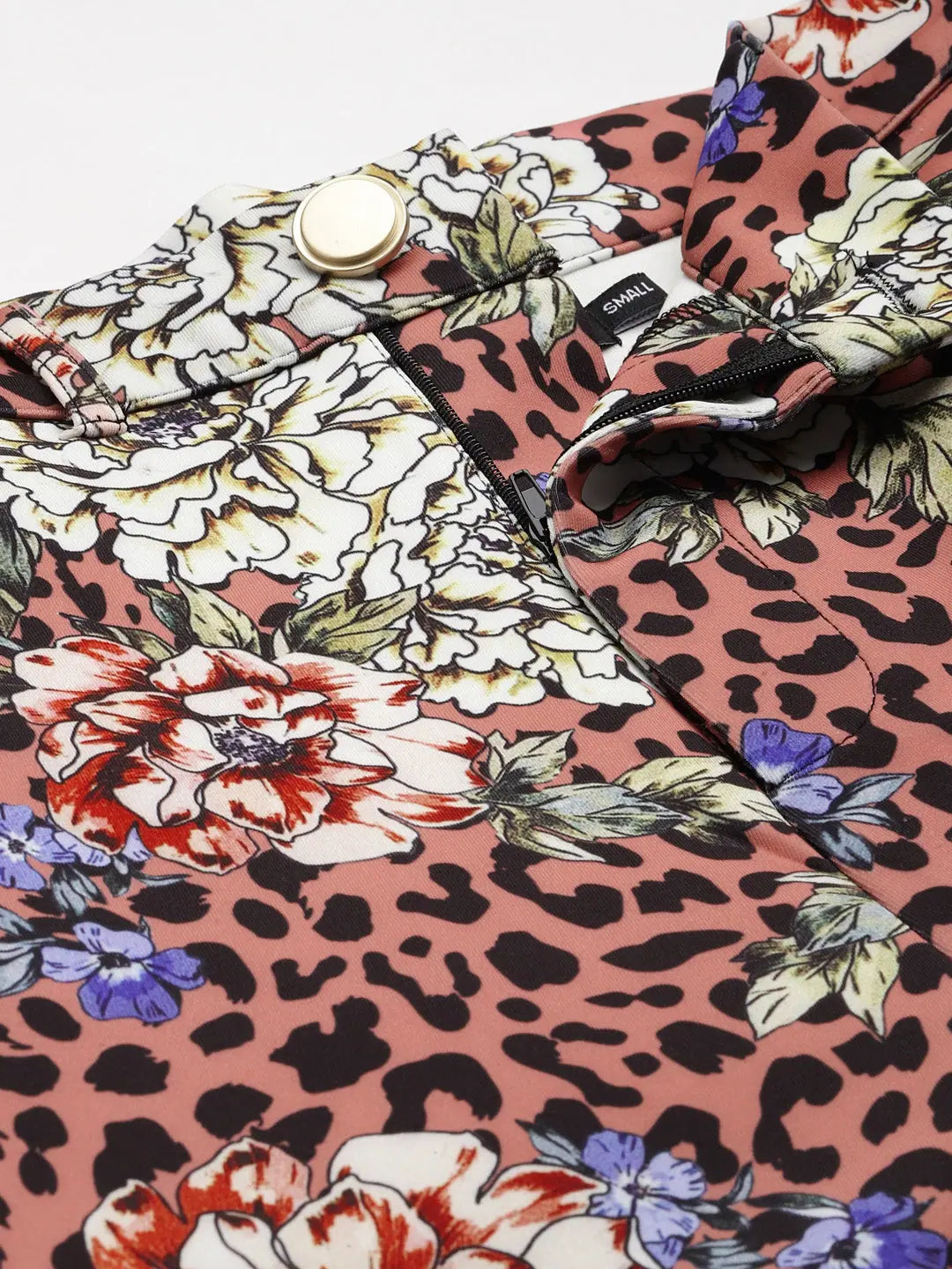 Pink Scuba Animal Floral Bell Bottoms | Women's Western Wear