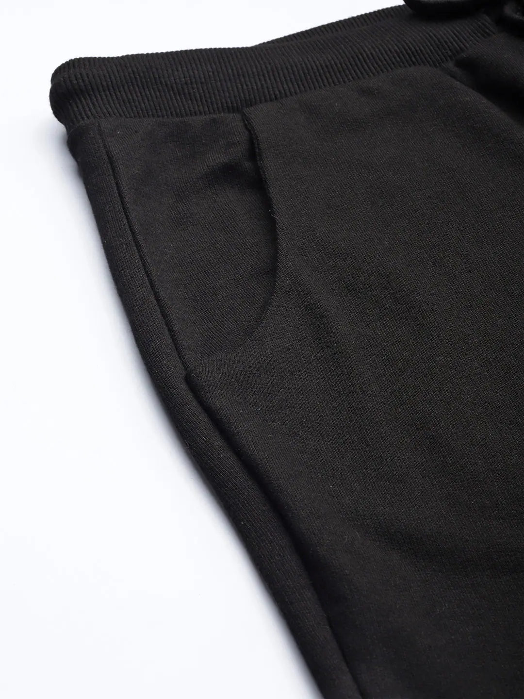 Black & Navy Color Block Joggers | Festive Lehenga Look