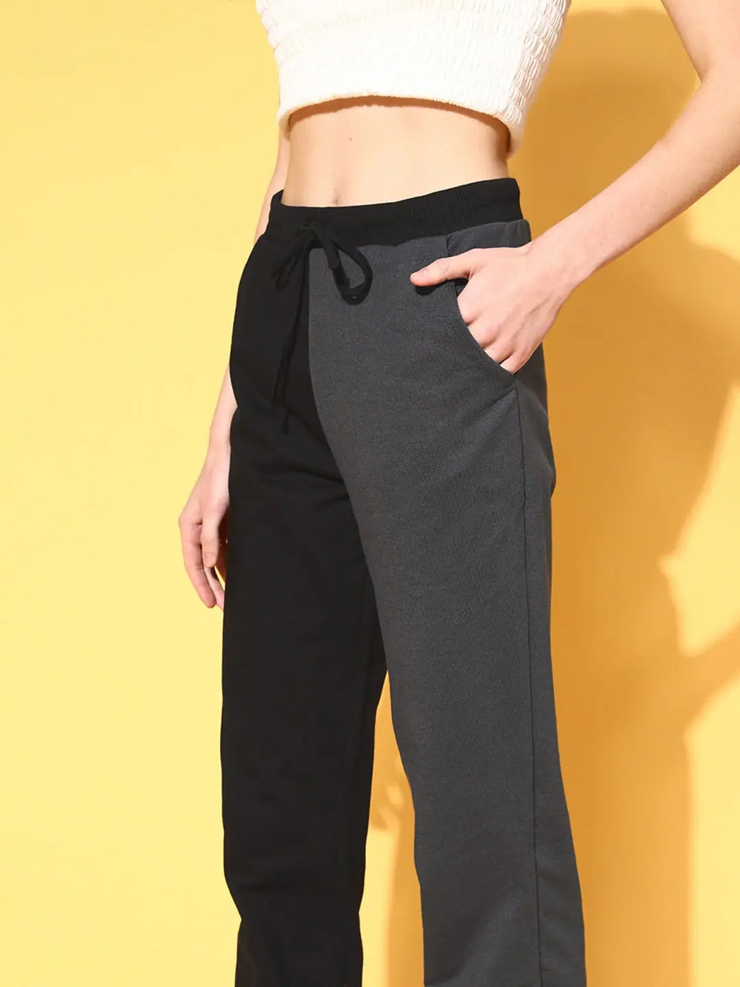 Color Block Joggers - Gym Clothes for Women & Activewear Sets
