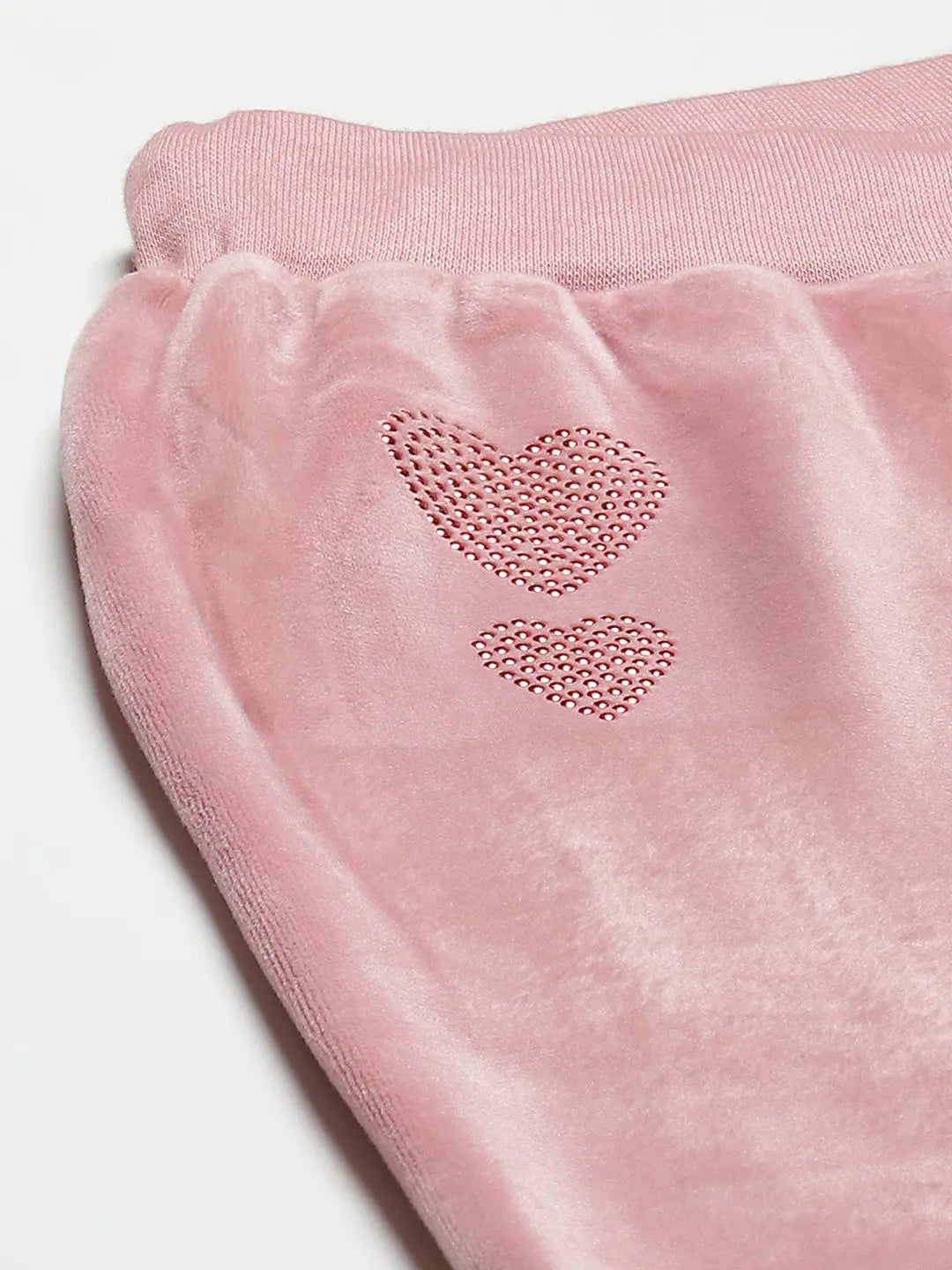 Pink Velour Wide Leg Pants: Women's Western Wear Online