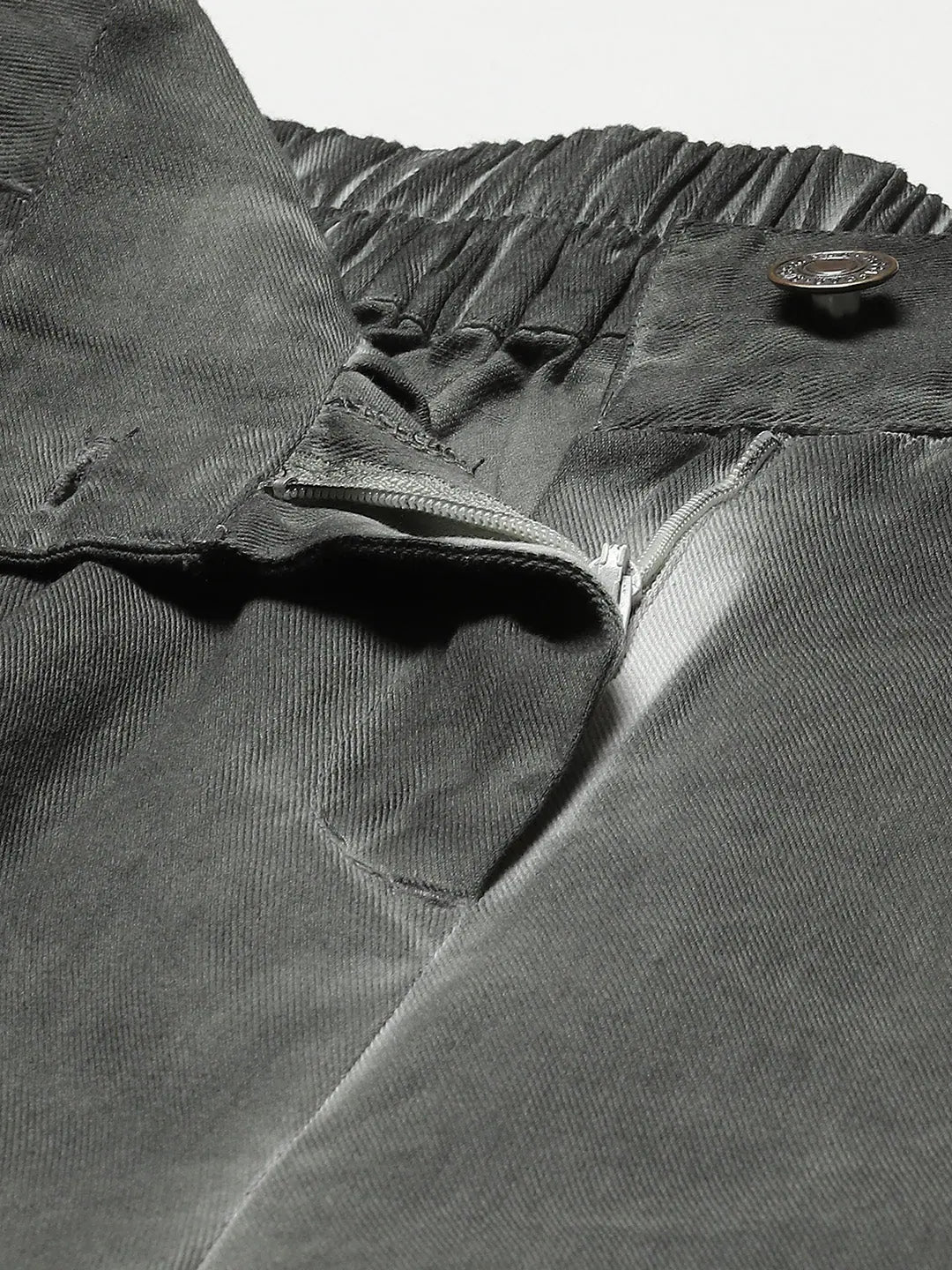 Olive Twill Straight Pants - Women's Western Wear | [Brand Name]