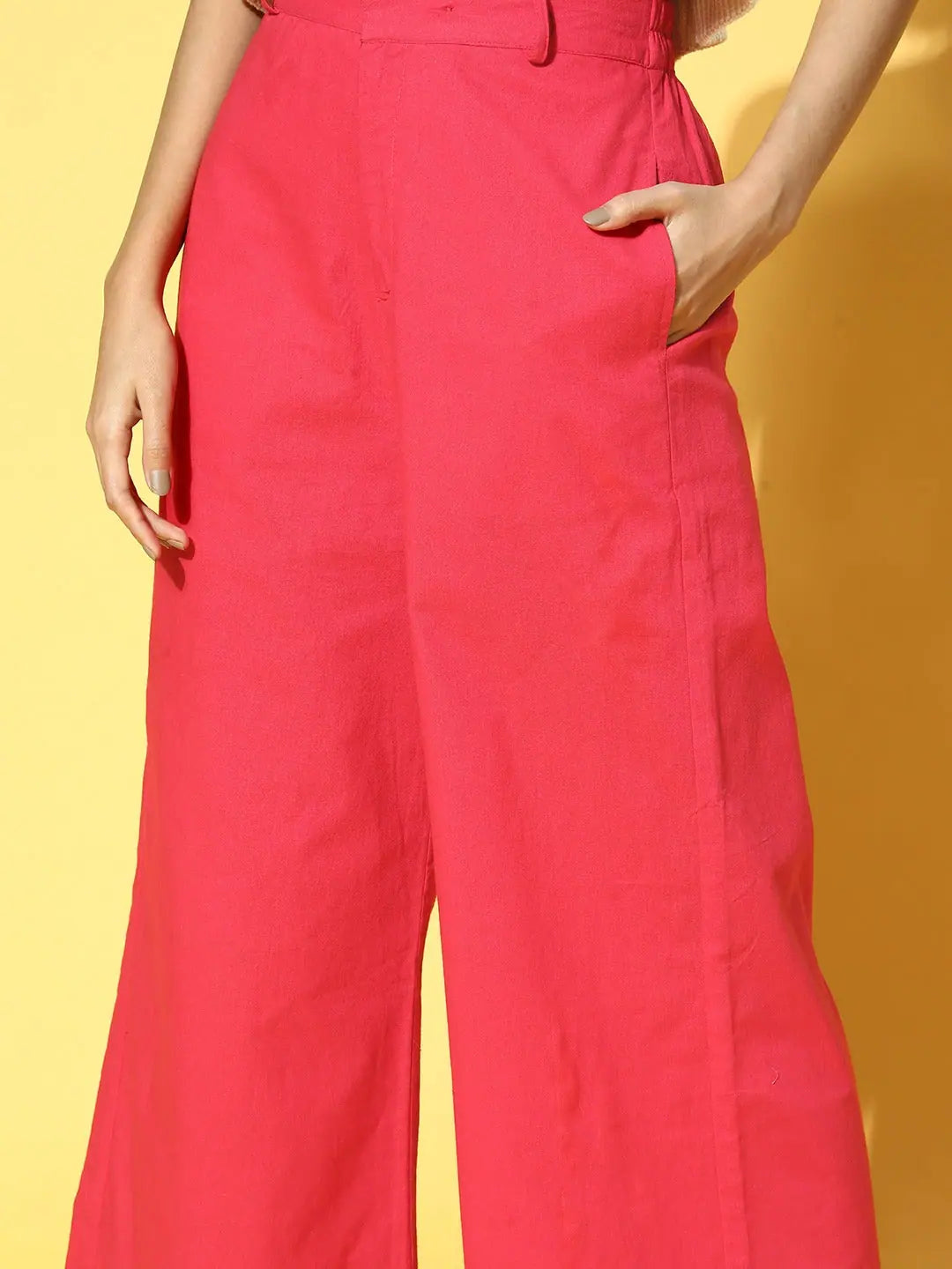 Fuchsia Wide Leg Pants | Women's Western Wear