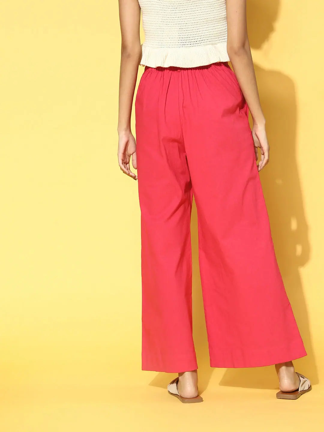 Fuchsia Wide Leg Pants | Women's Western Wear