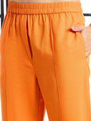 Women Orange & Pink ColorBlock Shirt With Pants-SFSETS96017