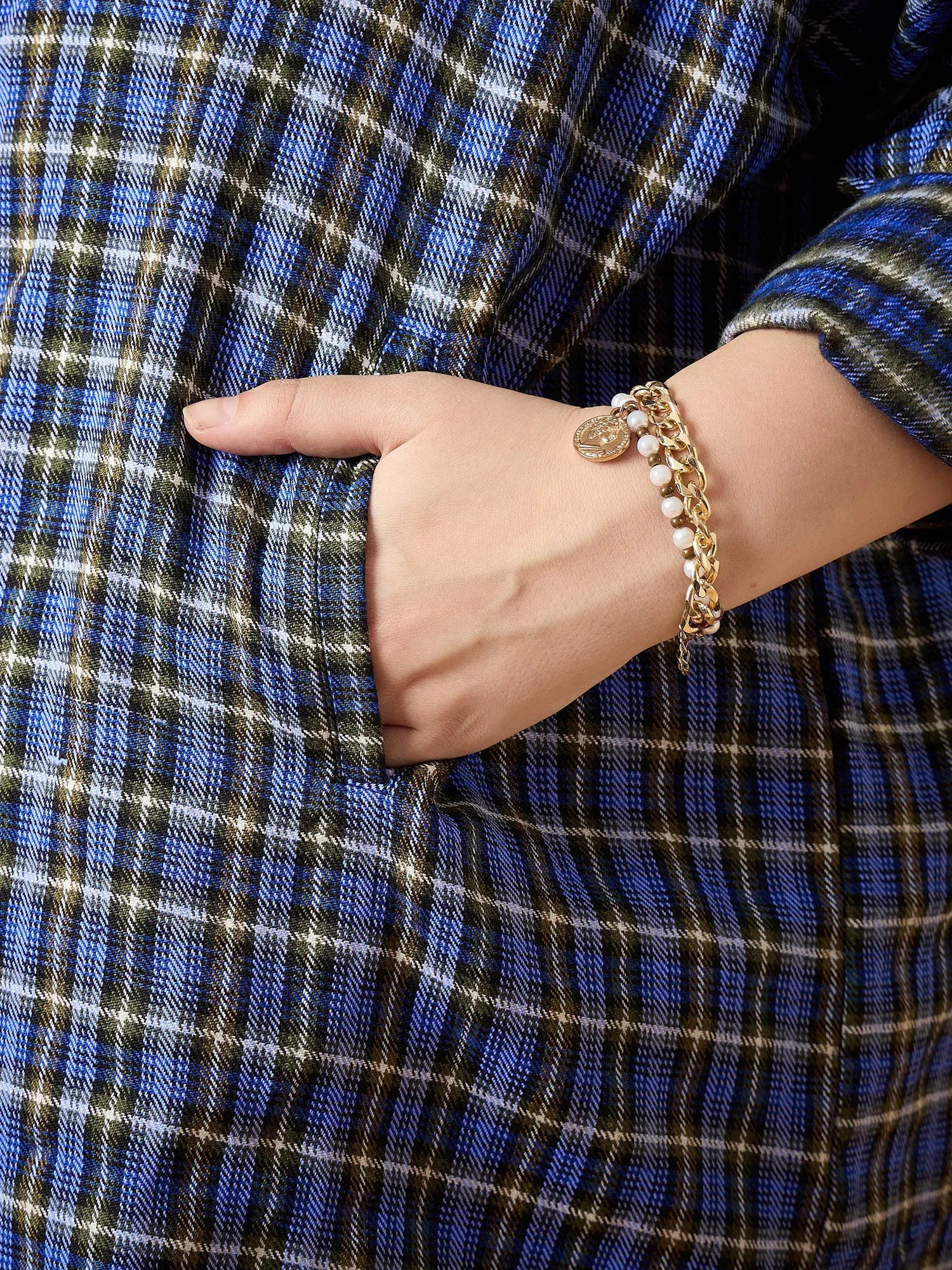 Flannel Check Shacket - Women's Fashion Jackets & Outerwear