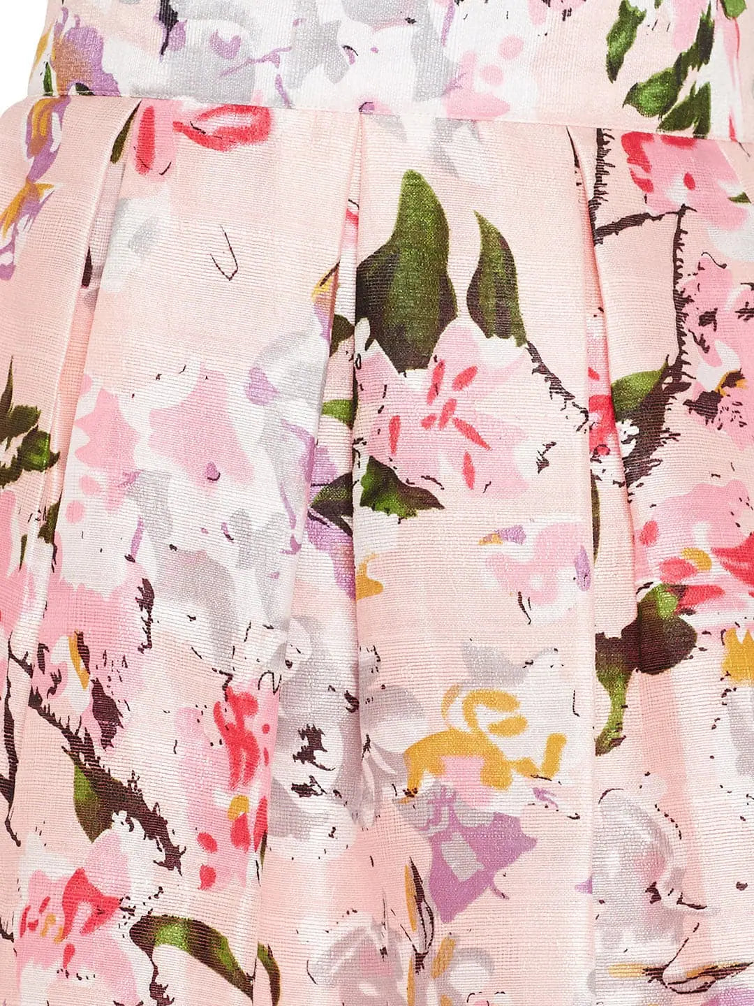 Pink Floral Silk Skirt | Women's Western Wear Clothing