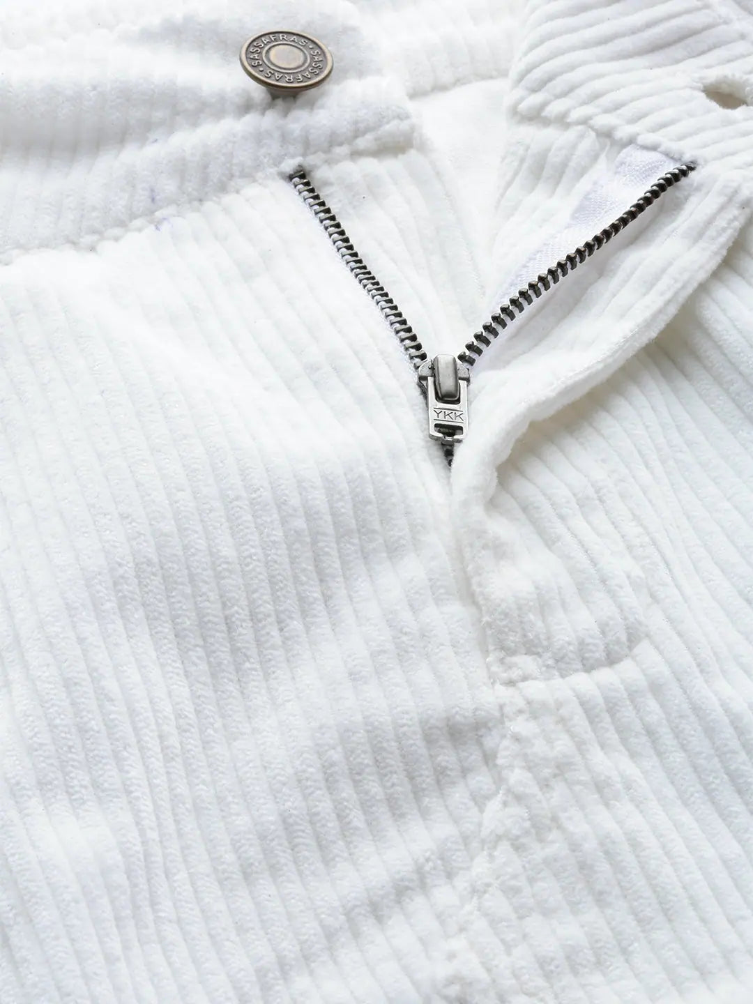 White Corduroy A-Line Mini Skirt | Women's Skirts & Shorts