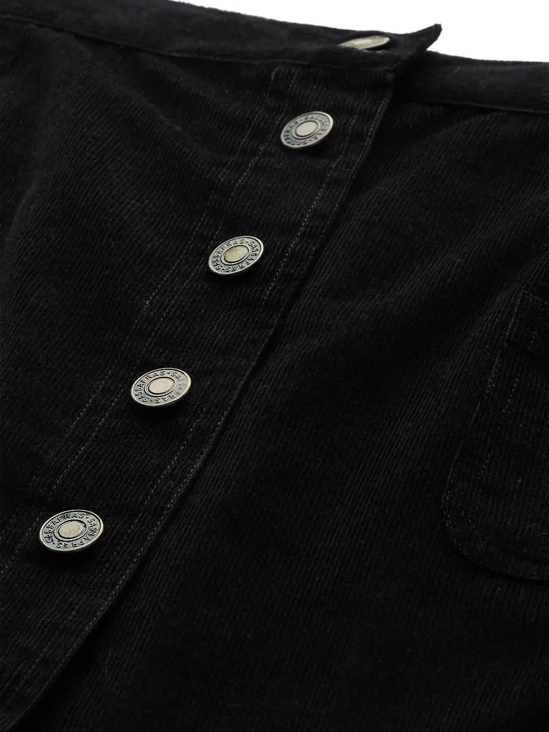 Black Corduroy Mini Skirt | Women's Skirts & Shorts Online