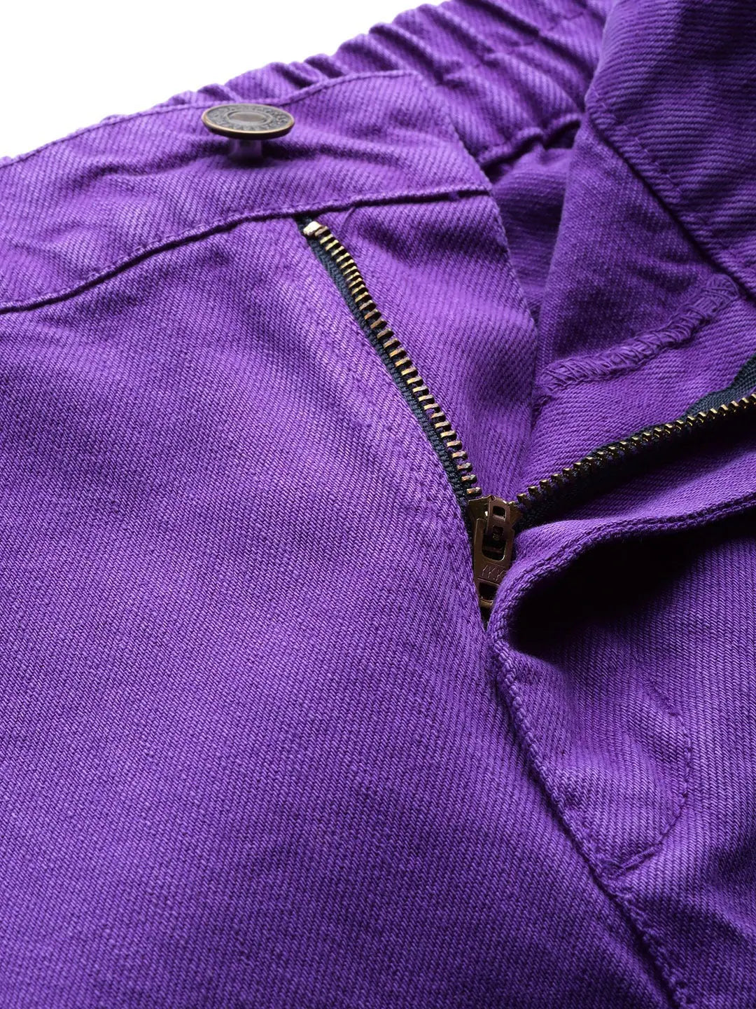 Purple Denim Asymmetrical Skirt | Women's Western Wear