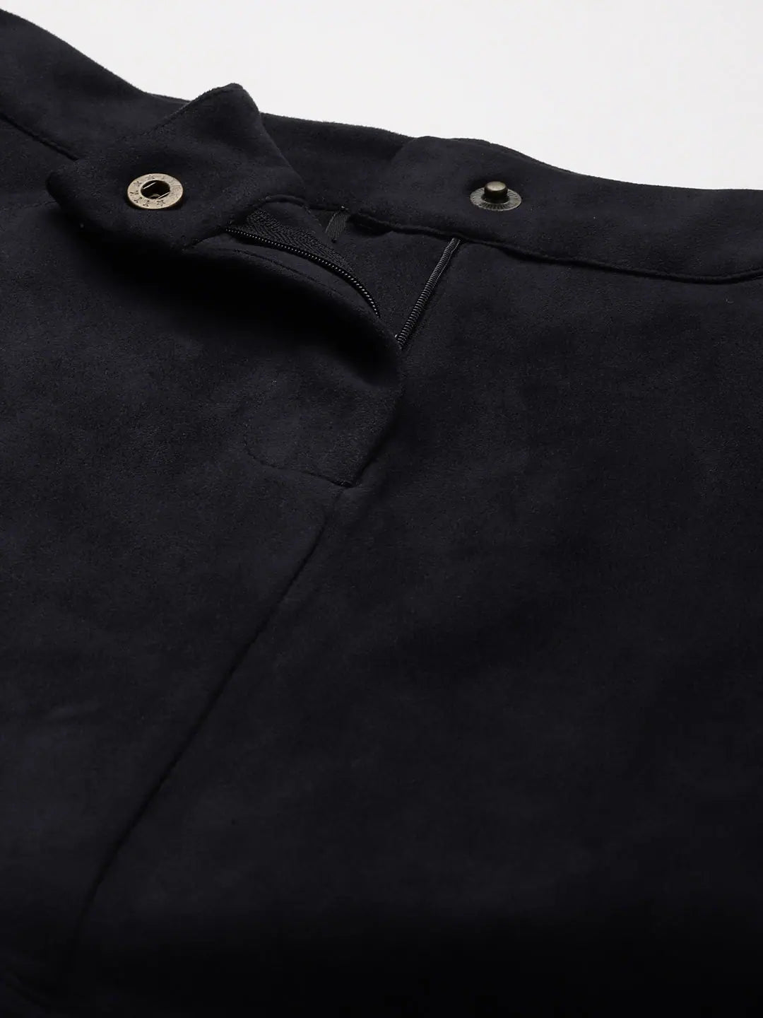 Navy Suede Mini Skirt | Women's Fashionable Mini Skirt