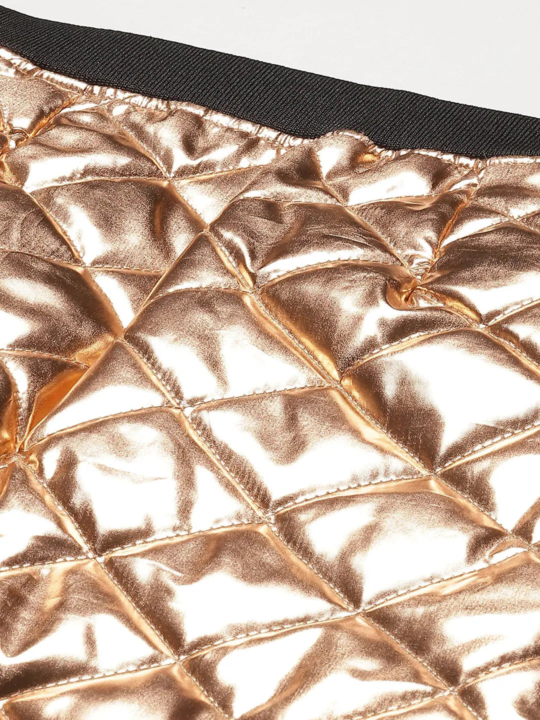 Copper Metallic Pencil Skirt - Women's Western Wear Online