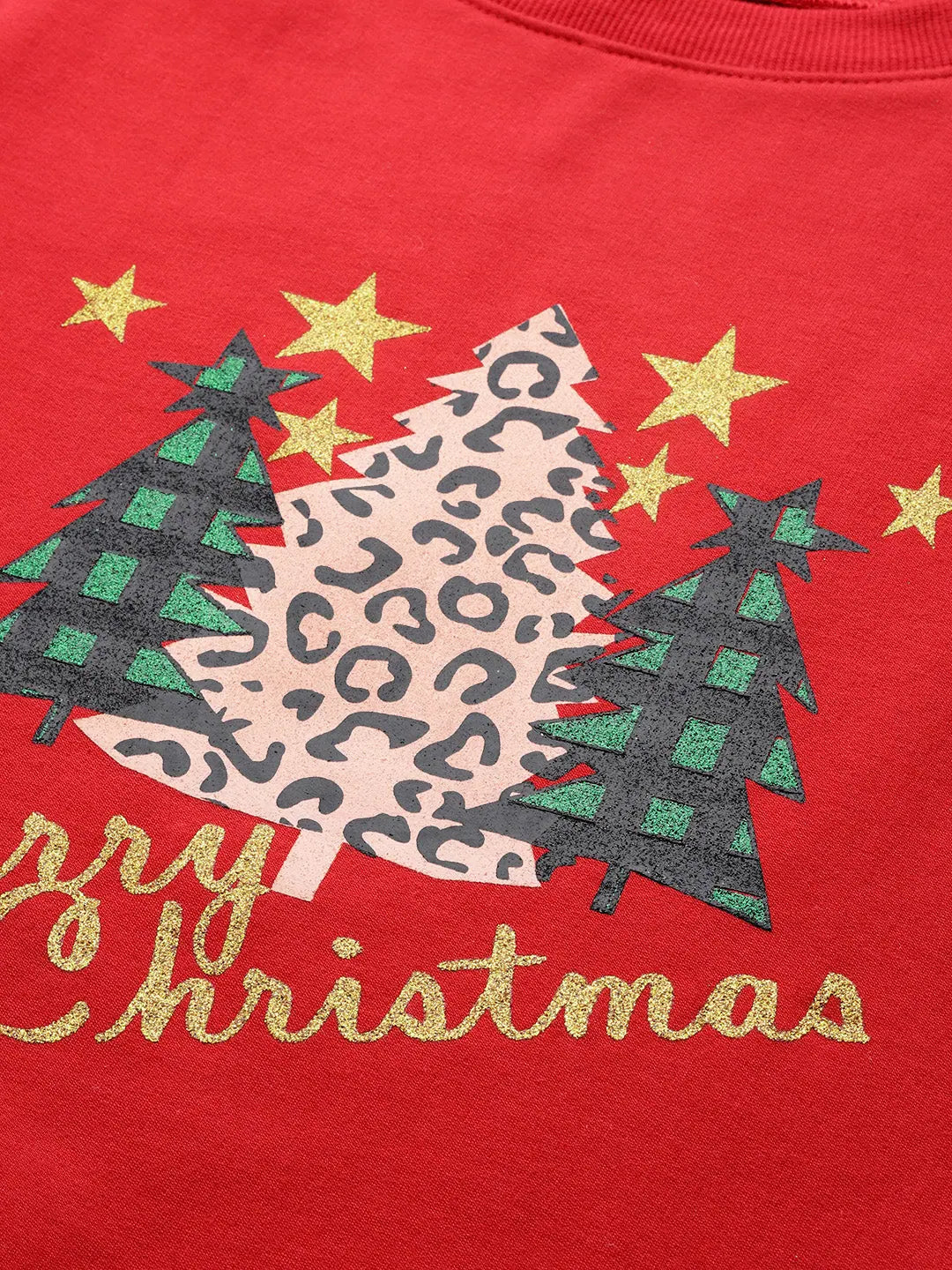 Red Christmas Tree Sweatshirt | Festive & Cozy!
