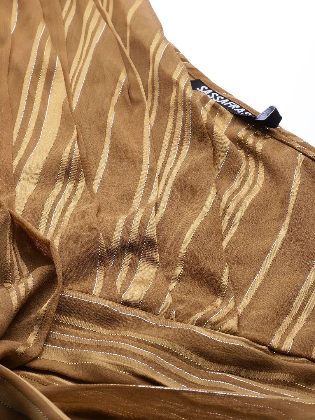 Copper One Shoulder Top - Stylish Women's Western Wear