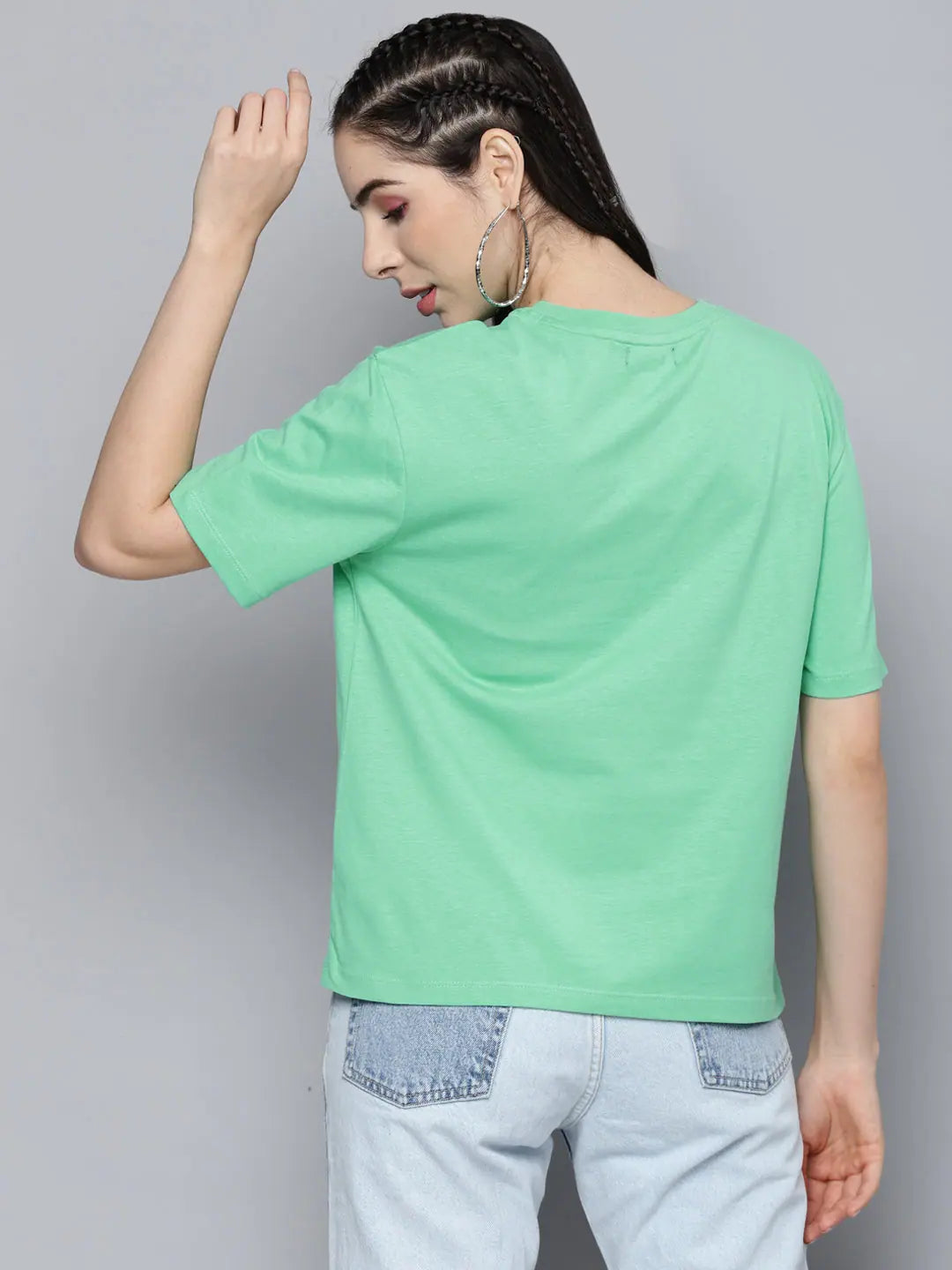 Green Never Stop Learning T-Shirt - Women's Cotton Tee