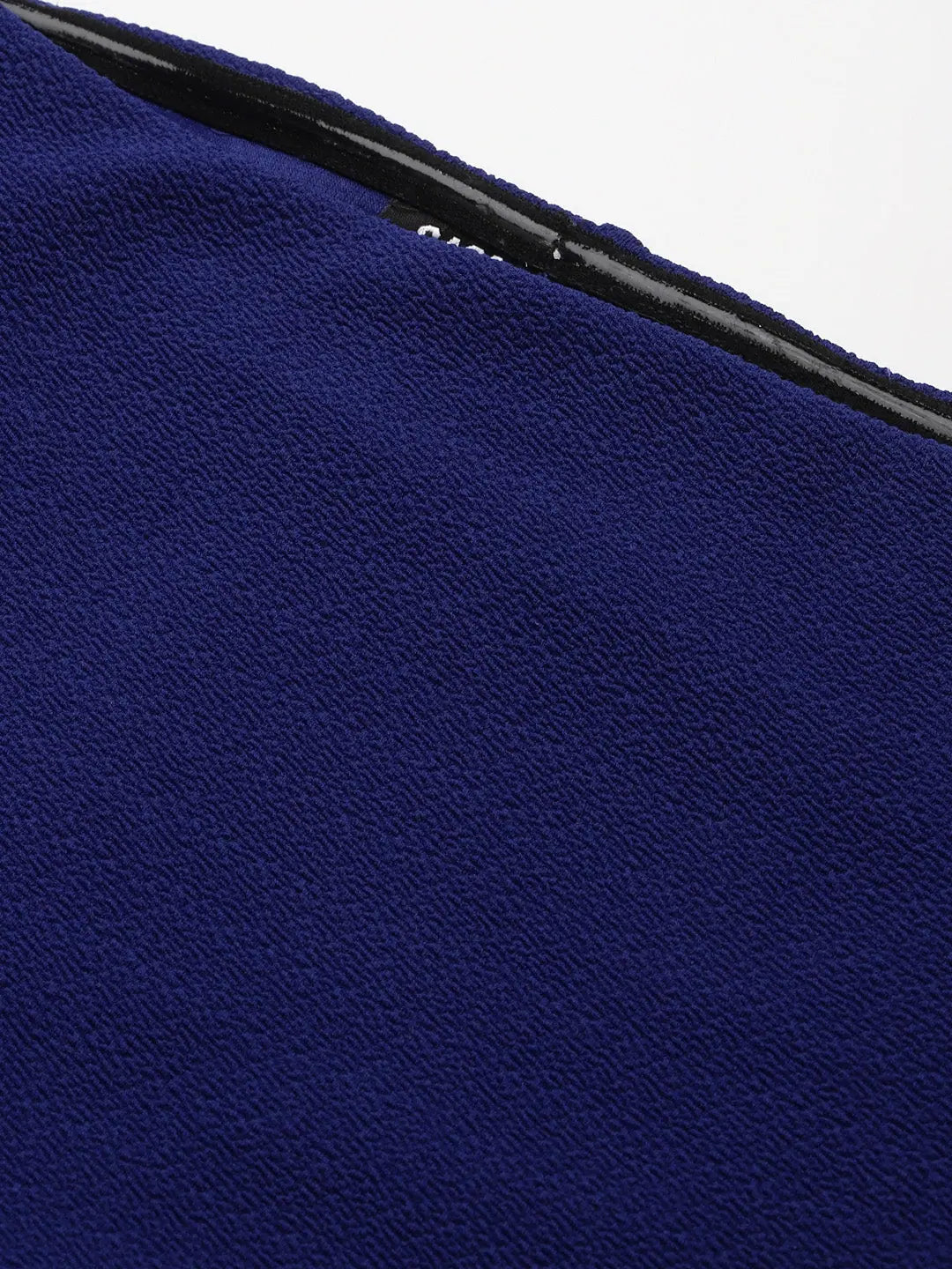 Royal Blue Bardot Crop Top | Women's Party Wear Collection