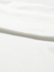 White Rib Bardot Top