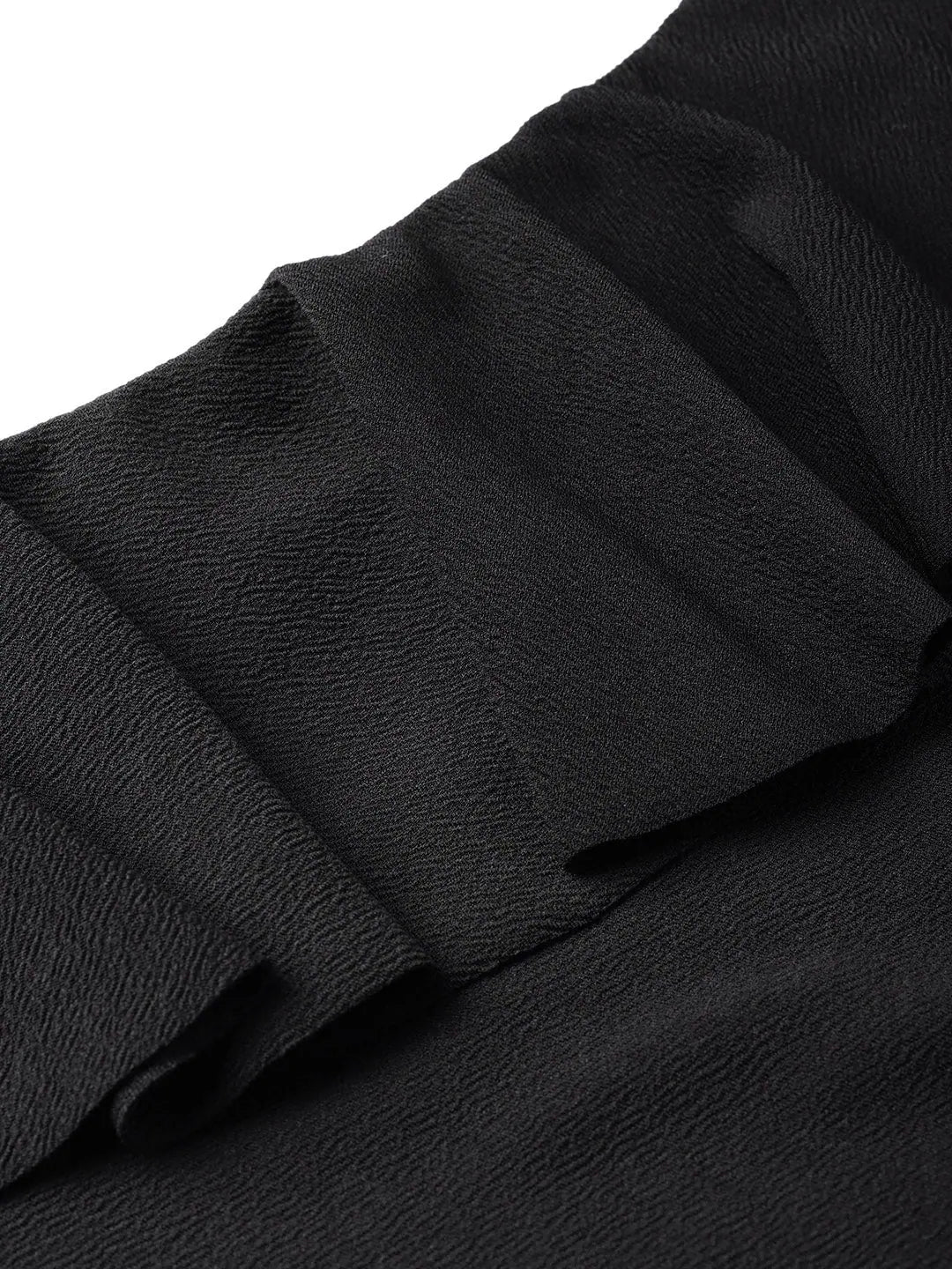 Black One Shoulder Ruffle Top - Stylish Women's Shirts