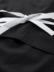 Black High Low Tape Detail Boxy Top