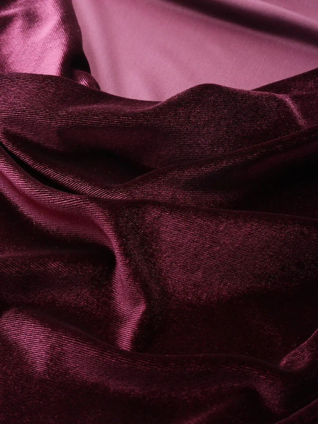 Burgundy Velvet Cowl Neck Top | Elegant Style