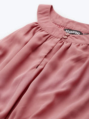 Pale Pink Halter Neck Top