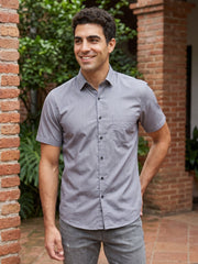 Cotton Solid Casual Shirts ( RDSH 754Grey )