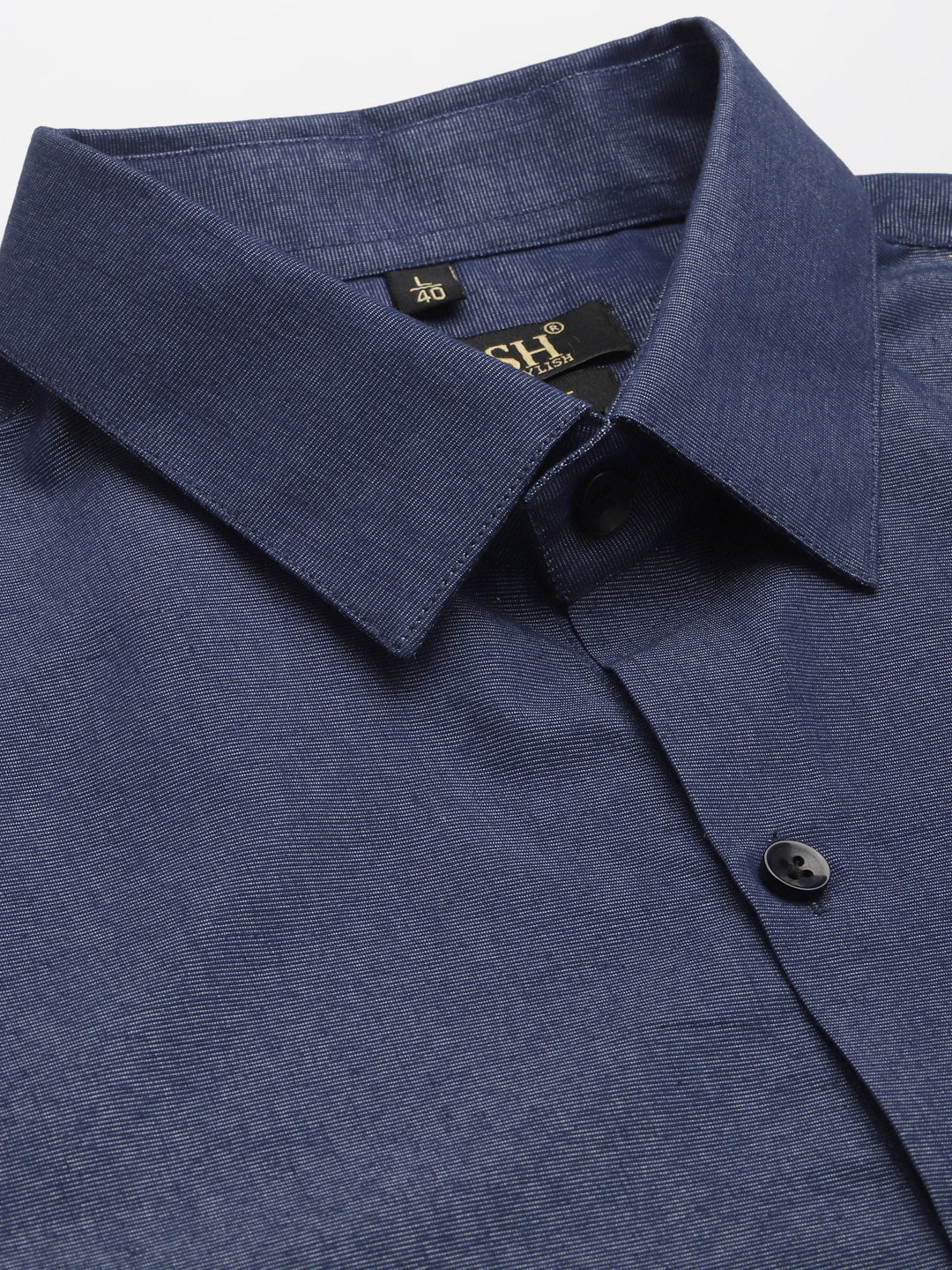 Charcoal Cotton Formal Shirt - Solid Mens Shirt