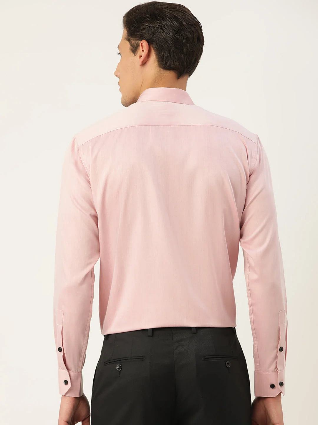 Magenta Cotton Mens Formal Shirts | Indian Needle
