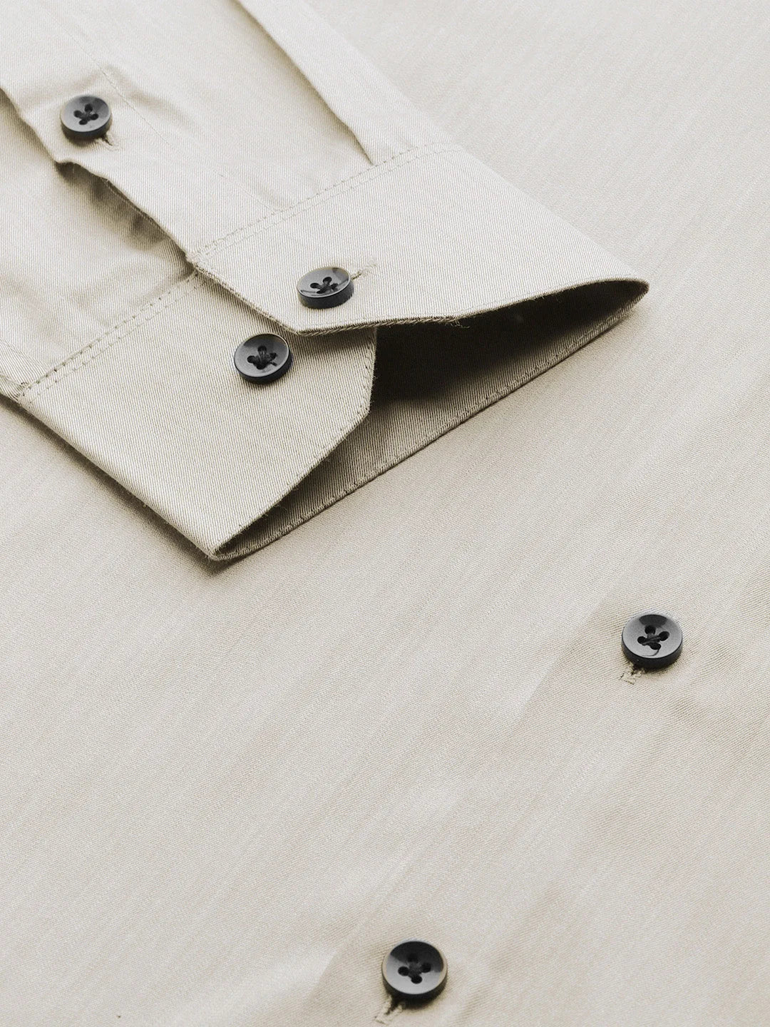 Mens Steel Grey Cotton Formal Shirts | Indian Needle
