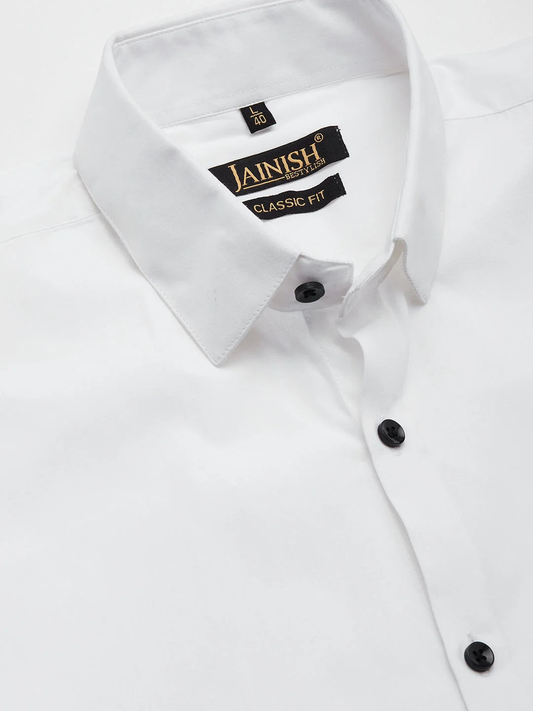 White Lion Printed Mens Shirt - Cotton Formal Shirts