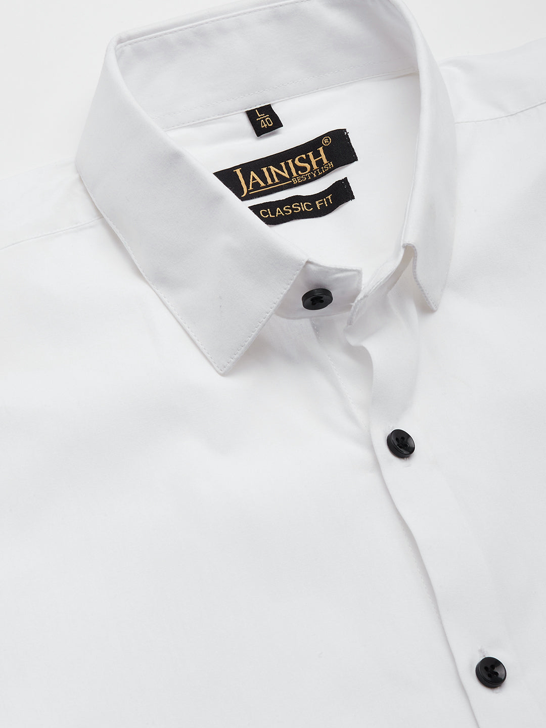 White Lion Printed Mens Shirt - Cotton Formal Shirts