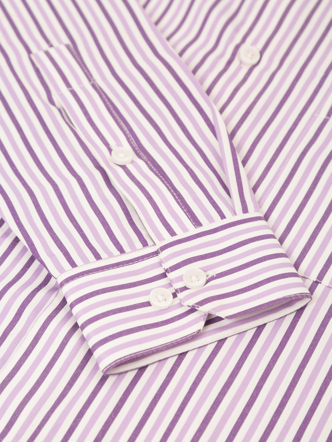 Indian Needle Men's Cotton Checked Formal Shirt - SF-809 Purple