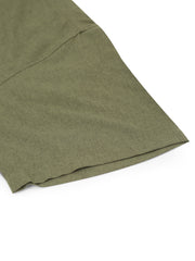 Indian Needle Men's Cotton Solid Half Sleeve Formal Shirts-SF-811Olive