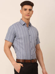 Men's Cotton Style Formal Shirts-SF-822