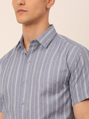 Men's Cotton Style Formal Shirts-SF-822
